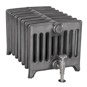 Rathmell 9 Column Cast Iron Radiator Satin Polished Range