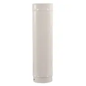 straight pipe 500mm cream enamel range