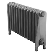 Eton cast iron radiator in hand burnished finish