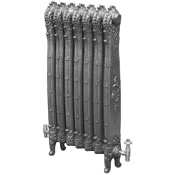 Antoinette hand burnished cast iron radiator