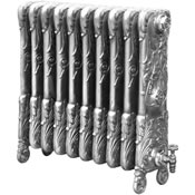 Chelsea cast iron radiator in hand burnished finish