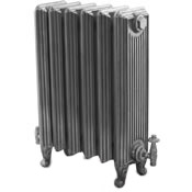 Churchill cast iron radiator in hand burnished finish