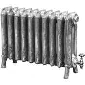 Ribbon 2 column cast iron radiator in hand burnished finish