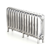 Princess cast iron radiator - hand burnished