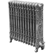 Verona cast iron radiator - hand burnished