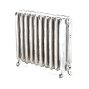 Duchess 2 column cast iron radiator in hand burnished finish