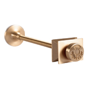 Thistle Wall Stay Brushed Brass 200 Range