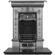 Bella small combination fireplace full polished