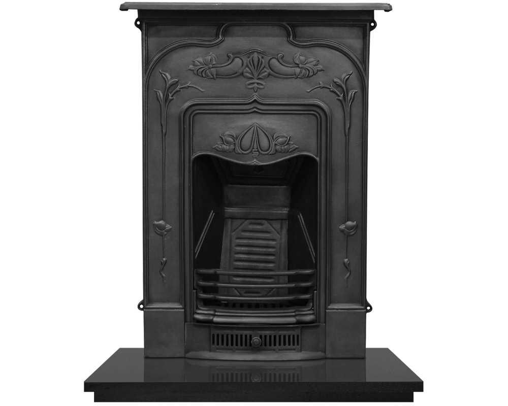 cast iron combination in full black