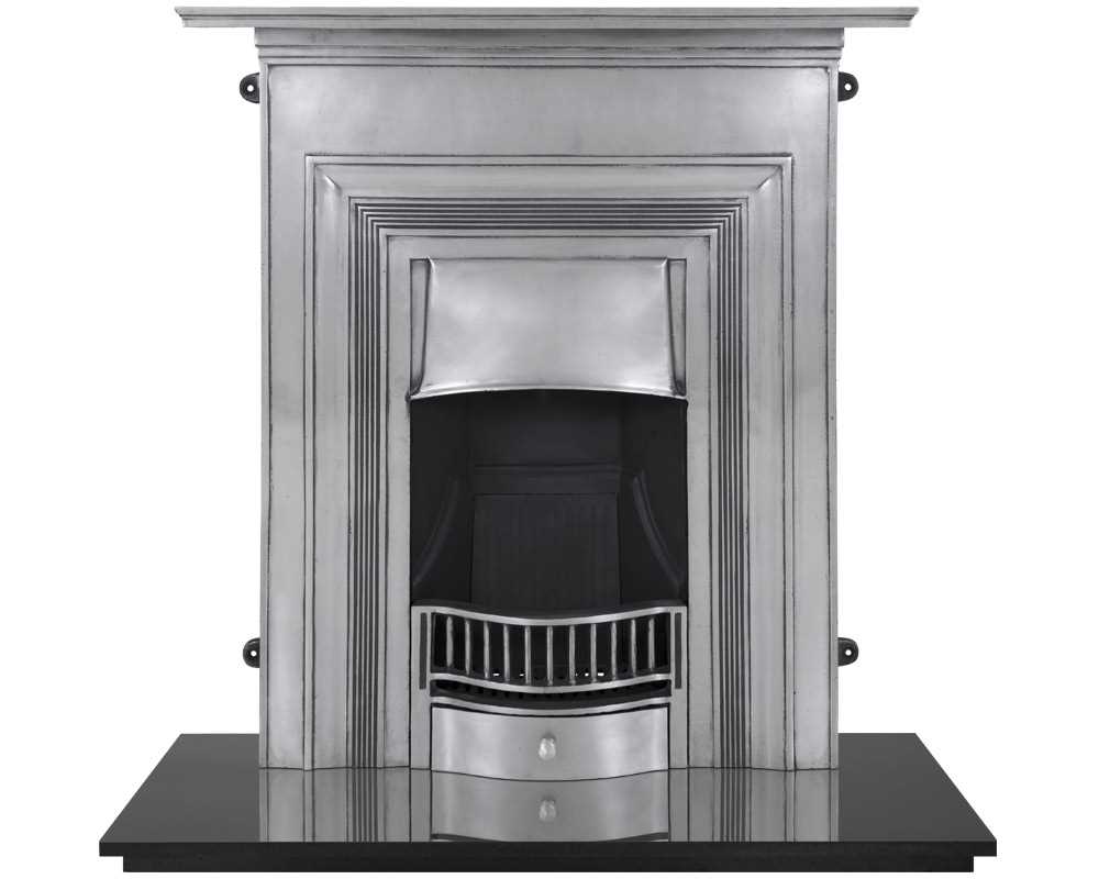 Oxford combination cast iron fireplace in full polish