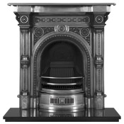 Tweed cast iron combination fireplace in full polish