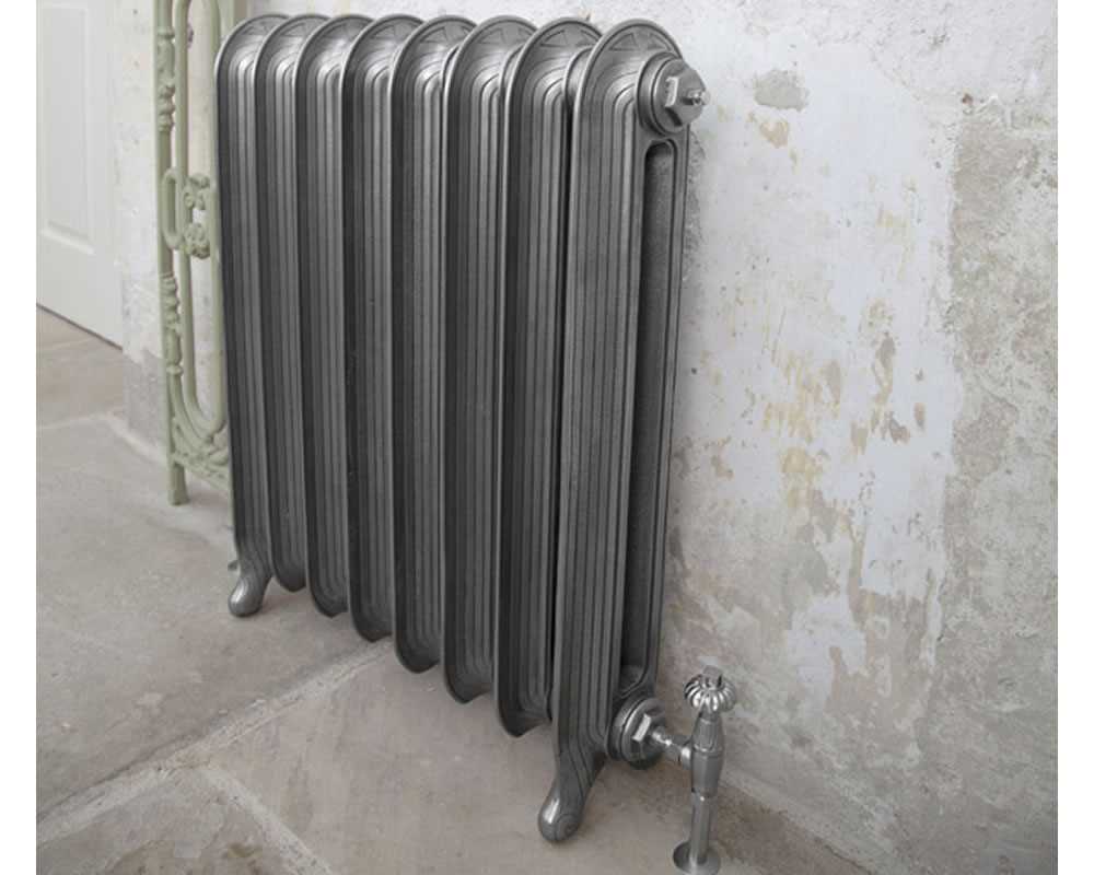 hand burnished Tuscany cast iron radiator