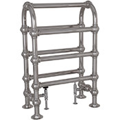 colossus steel towel rail in chrome finish