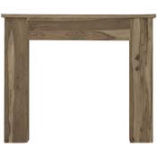 New England wooden fire surround