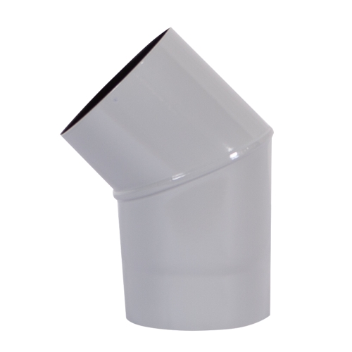 135 Degree Swept Elbow Stove Pipe Ash Grey Enamel Range