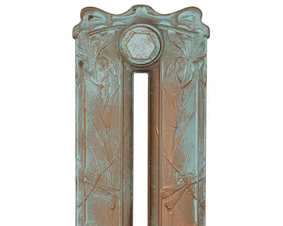Dragonfly radiator section in Roberson vintage copper