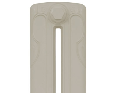 Liberty 2 column cast iron radiator section in bone