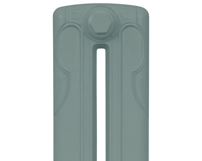 Liberty 2 column cast iron radiator section in dix blue