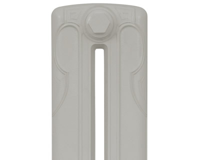 Liberty 2 column cast iron radiator section in pavilion grey