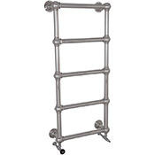 colossus steel towel rail in chrome finish