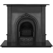 Prince Cast Iron Fireplace Insert Range