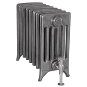 Rathmell 6 Column Cast Iron Radiator Satin Polished Range