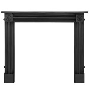 Regent Cast Iron Fire Surround Black Range
