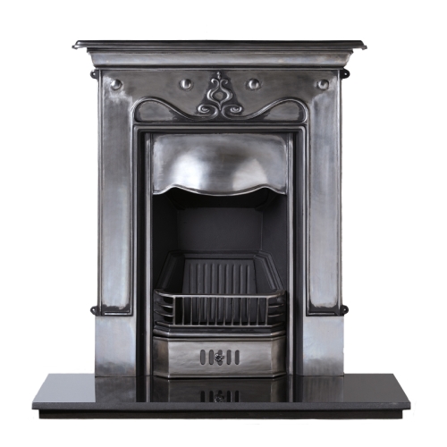 Tulip Combination Fireplace Full Polish Range