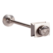 Thistle Wall Stay Satin Nickel 200 Range