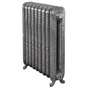 Daisy Hand Burnished Cast Iron Radiator 9 Sections Range