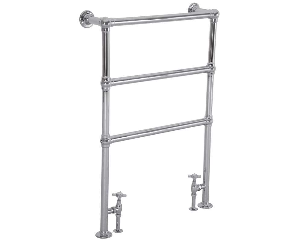 Beckingham steel towel rail chrome