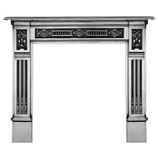 Albert Cast Iron Full Polish Fire Surround Range