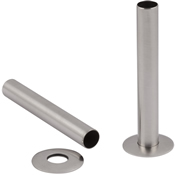 Radiator Pipe Shroud Satin Nickel Range