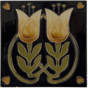Cream Yellow Flower Tiles Range