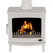 carron eco 2022 5kw stove cream enamel range