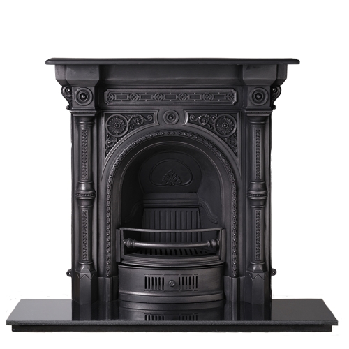 Tweed Combination Fireplace Black Range