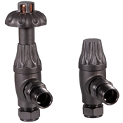 Crocus Thermostatic Valve in Pewter