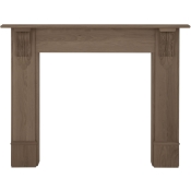Edinburgh Corbel Unwaxed Solid Oak Fire Surround Range