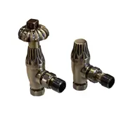 crocus thermostatic valve antique brass lacquered range