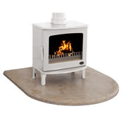 Travertine Stove Hearth 1050Mm Range