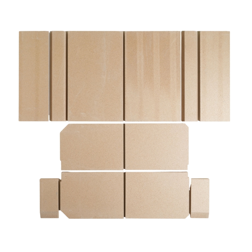 Outdoor BBQ Replacement Set Of Firebricks Range
