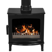 Carron Eco 2022 5Kw Stove Black Enamel Range