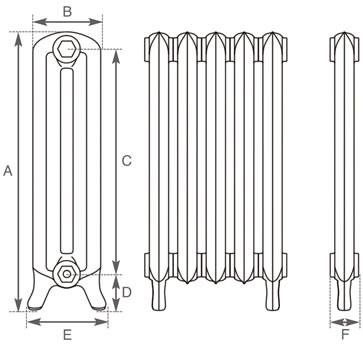 Peerless Cast Iron Radiator Technical