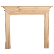Grand Unwaxed Solid Pine Fire Surround Range