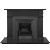 Royal Cast Iron Fireplace Insert Black Range
