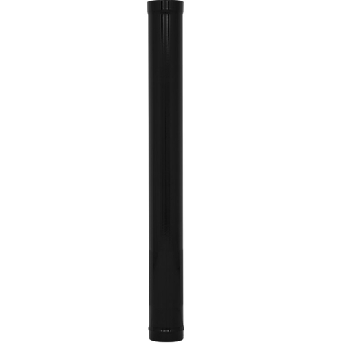 Straight Pipe 900Mm Black Enamel Range