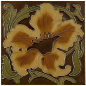 Yellow Flower Tiles Range