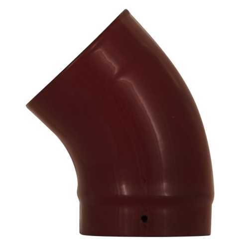 135 Degree Swept Elbow Stove Pipe Red Enamel Range