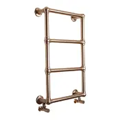 bassingham brushed brass towel rail range