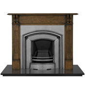 London Plate Cast Iron Fireplace Insert Range